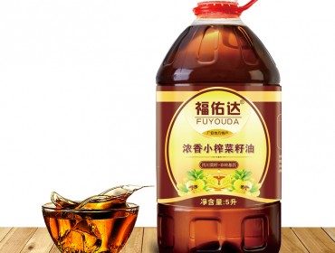 福佑達濃香菜籽油5L